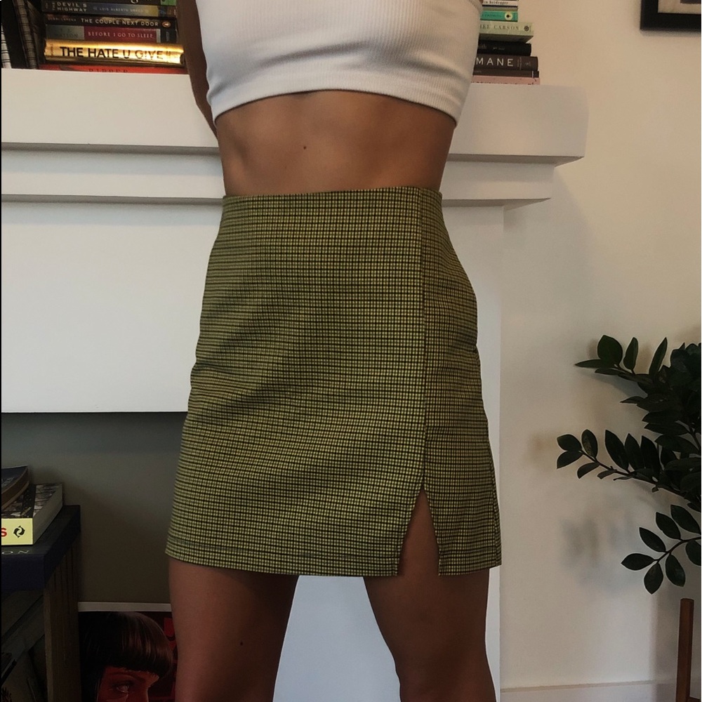 Plaid Skirt